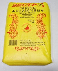 Пакет фас.брикет 24х37 (1000шт)х10 уп Экстра 8 мкм